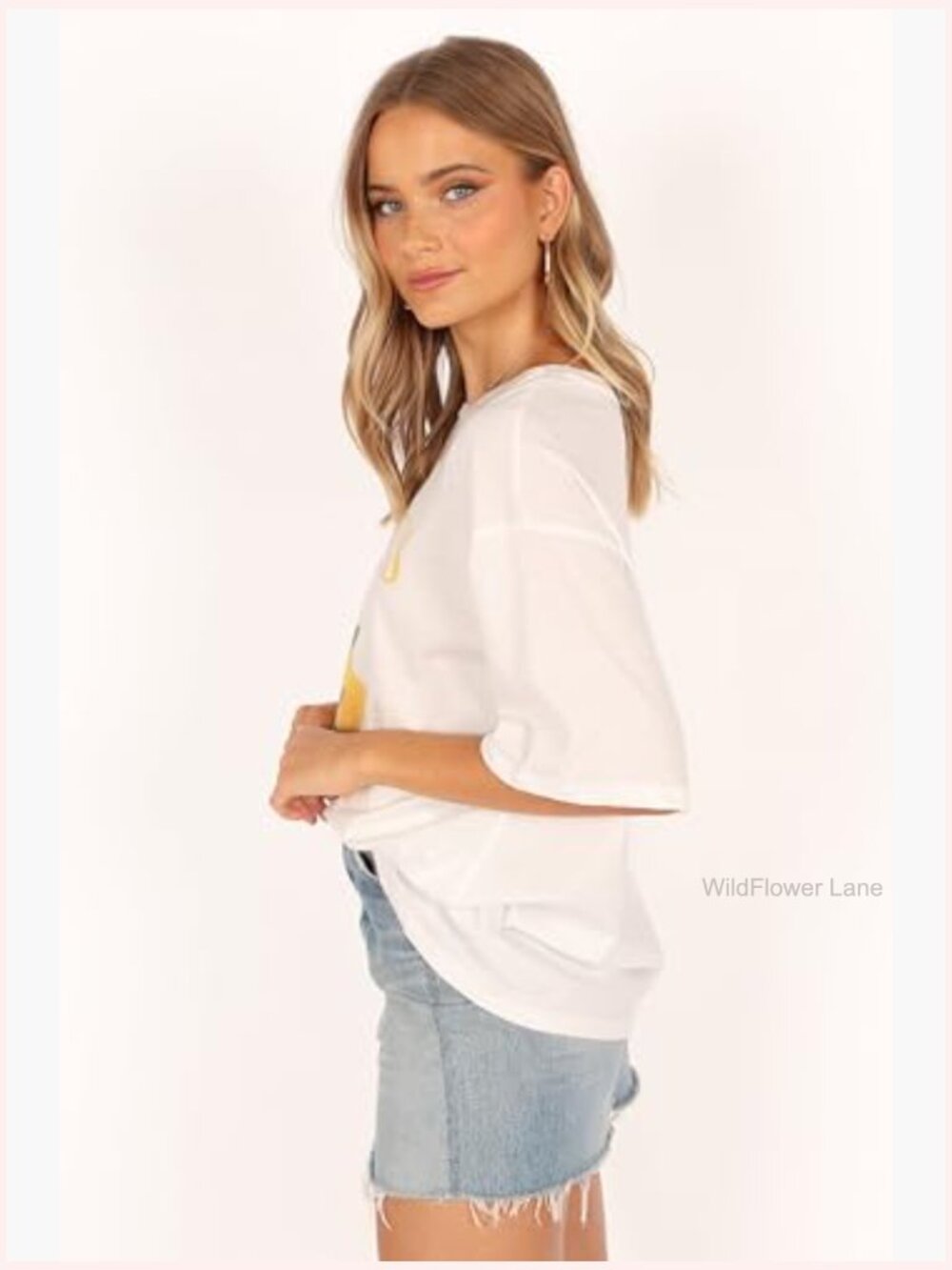 Relaxed Fit Crew Neck Short Sleeve T-Shirt - Picture 3 of 6